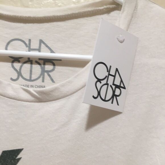 CHASER AC/DC Neon Powerage Graphic t shirt Band Sm - Picture 4 of 4